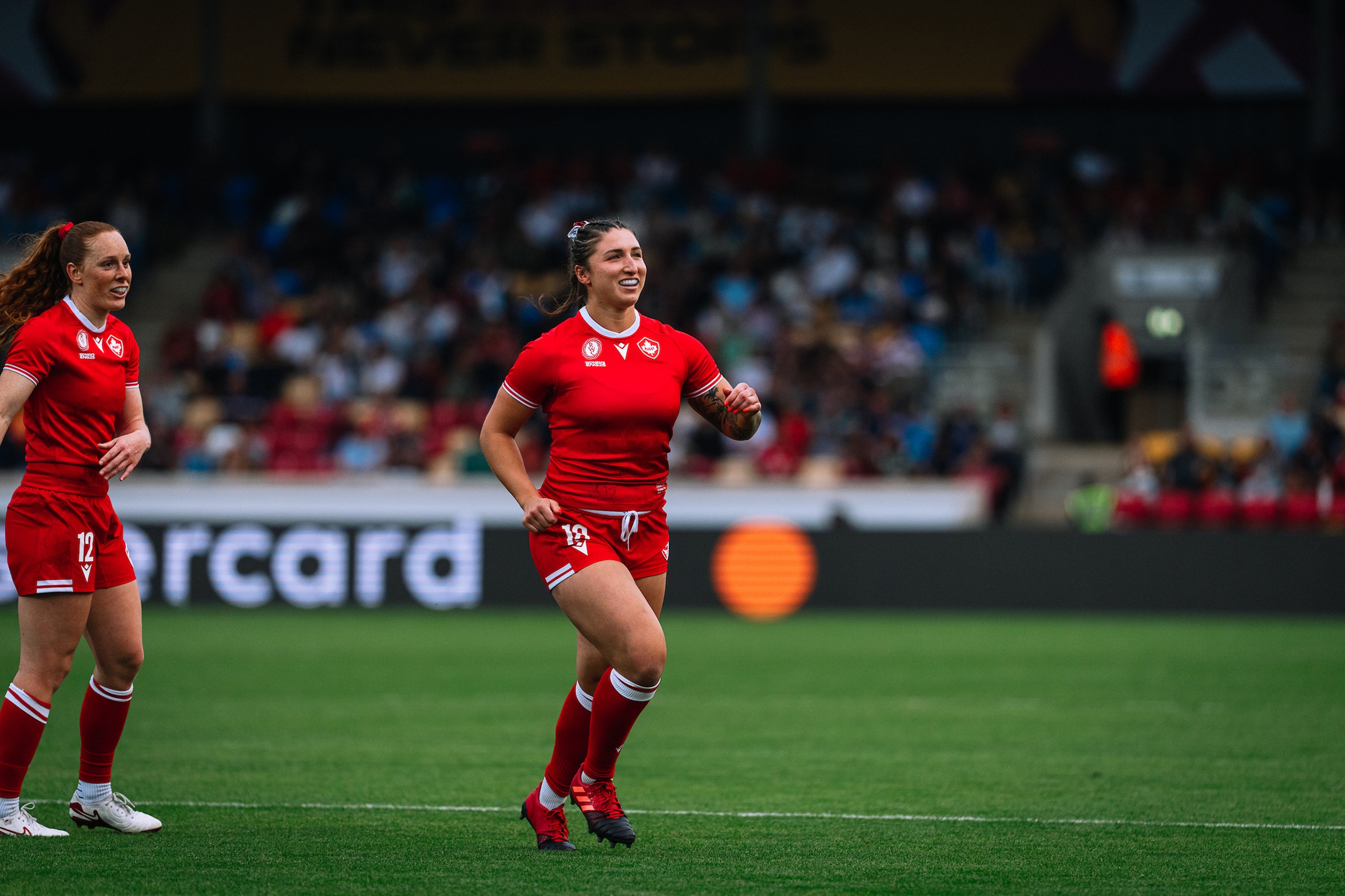 Maya Montiel a la Coupe du Monde