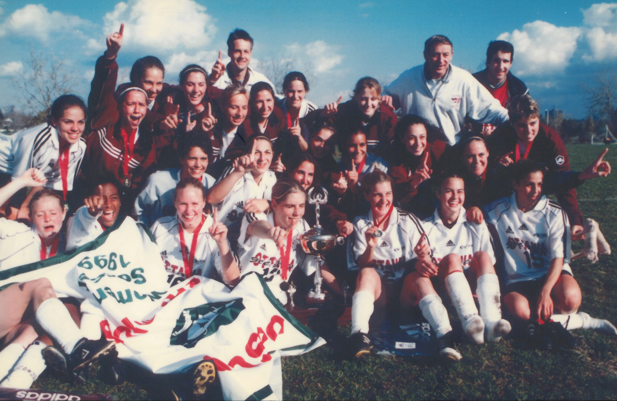 1999 soccer, championnes